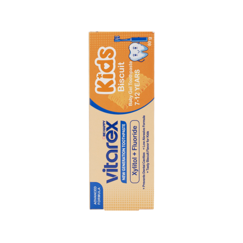 خمیر دندان کودکان با طعم بیسکوییت ویتارکس